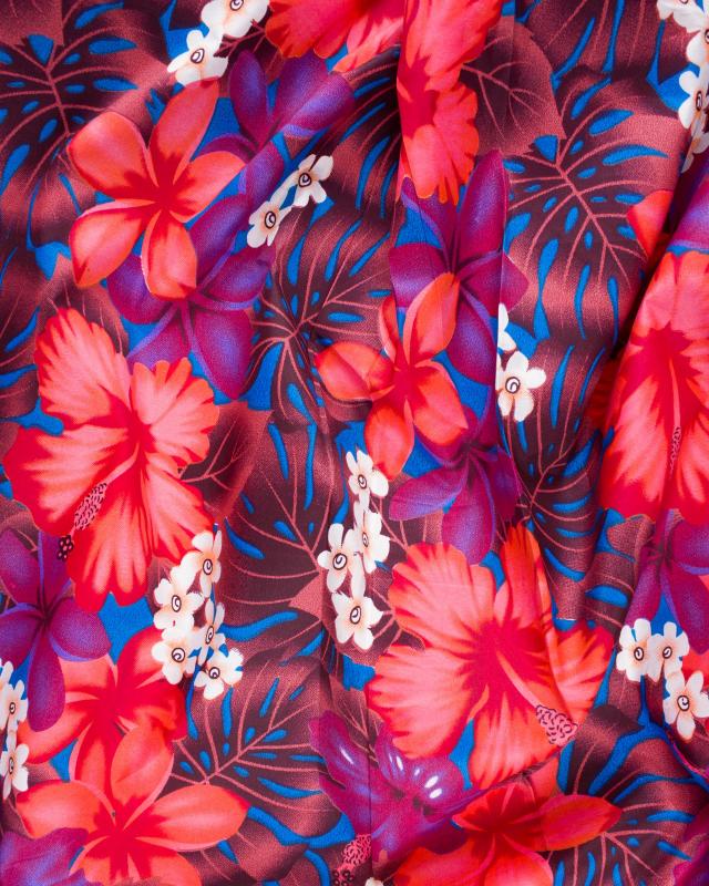 Polynesian fabric NEHENEHE Coral - Tissushop